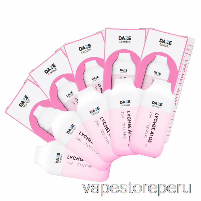Vape Desechable [paquete De 10] 7 Daze Ohmlet 7000 Desechable